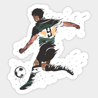 Soccer Player Sticker